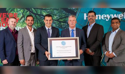 Honeywell’s regional headquarters in Dubai achieves WELL Health-Safety Rating