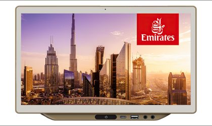 Thales’ AVANT Up’s Optiq 4K QLED HDR screens selected by Emirates for its new 777X aircraft
