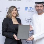 Heba Abaza, Human Resources Leader, Eaton Middle East and Nabil Qayer, Executive VP Corporate Support at DP World GCC
