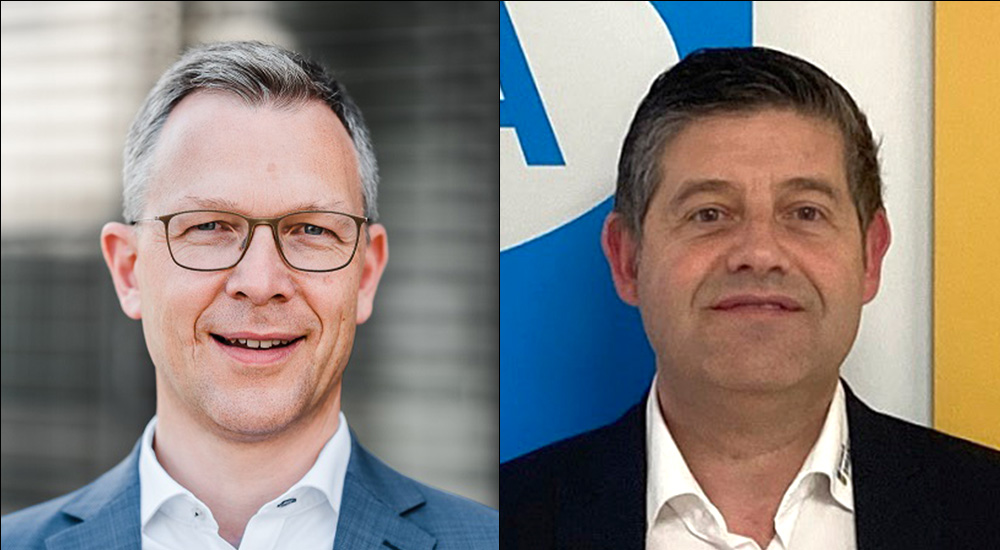 (Left to right) Jörg de la Motte, CEO of HIMA and Chris Elliott, Sales Director, Global Account Management.